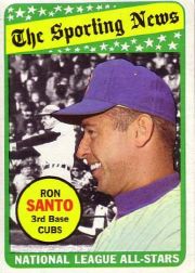 1969 Topps Baseball Cards      420     Ron Santo AS